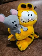 Vintage 1981 Garfield 10” Squeak Mouse Stuffed Animal Plush w/ Tags Dakin