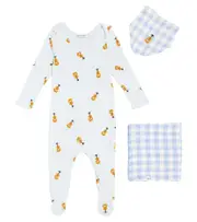 [Bobo Choses] Bobo Choses Baby Acoustic Guitar bodysuit and bloomers set M 12 blue