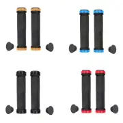 Double Locks on Bicycles Handlebar Grip Bilateral Locks Cycling Handle Grips