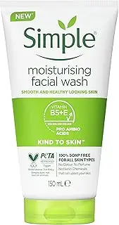 [Simple] Kind To Skin Facial Wash Moisturising, 150ml