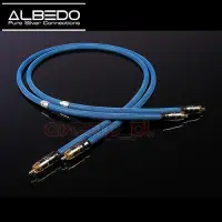 在飛比找Yahoo!奇摩拍賣優惠-詩佳影音波蘭ALBEDO Blue RCA信號線實心鍍金插頭