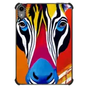 iPad mini (6th gen) iPad Impact Case Abstract Zebra 2