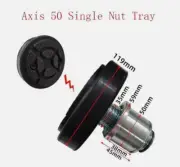 1Pc Car Lift Rubber tray Heightening Feet Plus High Leg Pads Shaft Diameter 50mm