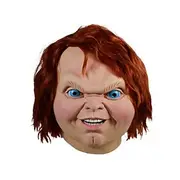 Chucky Mask Halloween Props Adults' Men's Women's Scary Costume Halloween Carnival Easy Carnival Costume