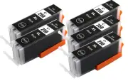 5P Premium BLACK XL Ink for Canon PGI-250 PGI-250BK MG6620 MG5522 MX920 MG5620