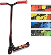 Stunt Scooters - Freestyle 100mm Aluminium Core Wheels & ABEC-7 Trick Scooter for Kids 8 Years and Up Entry Level Scooter for Beginner Boys Girls Teens Adults