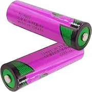 2 Pack TL-5903 3.6V PLC Battery for Siemens S7-400 6ES7971-0BA00 CNC Machine TL5903 Battery SL-360 2400mAh (2 Pcs AA Battery)