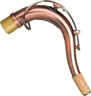 ibasenice Alto Saxophone Bend Neck Replacement Curved Brass Sax Mouthpiece Part Saxophone Accessories Music Instrument Parts
