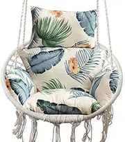 Hanging Chair Cushion for Hanging Egg Chair Household Chair Cushion Indoor and Outdoor Cradle Leisure Swing Seat Cushion Washable Rocking Chair Cushion Patio Hanging Egg Chair Pad