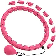 Weighted Hoop No Fall Ring Exercise Sports, Abdomen Fitness Massage Home Training, Fit Hoop Fitness Hoop for Adults Beginners