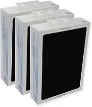 PUREBURG Replacement Smokestop Filter Compatible with Blueair 500/600 Classic 503 505 603 650E 550E 501 510 555EB 601 605 580i 680i Air Purifiers,H13 HEPA 3-Stage Filtration Activated Carbon