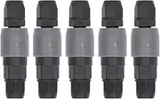 Baxnore Quick Connector, Wear Resistant Plastic Steel Pneumatic Fittings, Air Compressor Hose Plug Socket, Quick Connect Air Fitting for Air Compressor (SP+PP-30)