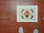 Original Australian Aboriginal Art "Emu Spirits"