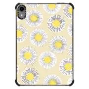 iPad mini (6th gen) iPad Impact Case Ivory masturd yellow black white abstract watercolor sunrays