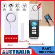 Door Open Sensor Window Entry Alert Infrared Audible & Visual Alarm System 110dB