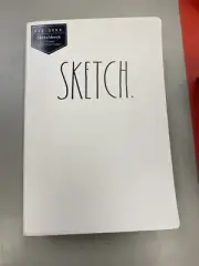 Rae Dunn Drawing Notebook, SKETCH Pad 80 Page Journal