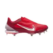 Nike Force Zoom Trout 8 Pro Metal Baseball Cleats Red | White Size 8 Medium