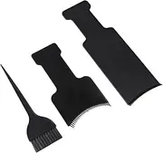 HONITANO 1 Set Hair Coloring Kit Highlighting Board Tint Brush Comb for DIY Hairdressing for Salon Home Use Protects Hair Scalp Convenient Self Help Tools