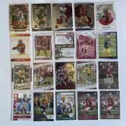 HUGE Trey Lance San Francisco 49ers 20 Card Lot All Rookie Parallel Prizm NICE 1