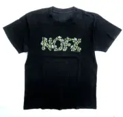 VTG Nofx Band Mem Full Size To 4XL Black 100% Cotton Shirt TT1254