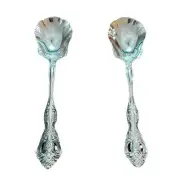 NEW Oneida Michelangelo Heirloom Sugar Spoons, Set of 2, 18/10 Stainless Steel