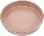 LIFKOME 9 Inch Round Carbon Steel Non-Stick Baking Pan Quick Release Muffin Mold Easy Clean for Cakes Pies Cookies