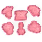 Toy Story Friends Cookie Cutter & Embosser Stamps Set Kids TV Movie Gaming