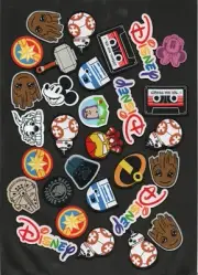 2022 Woolworths Fix-Ems Reusable Woven Patches/Stickers (30)
