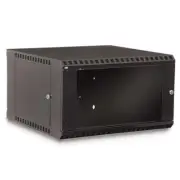 6U Wall Mount Network Server Data Cabinet Rack Enclosure Glass Door Lock Fixed