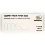 Kidamento Kids Camera Model P Instant Print Roll Refill Set BPA Free 300 Sheets