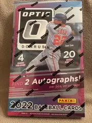 2022 Panini Donruss Optic MLB Baseball Hobby Box - Factory Sealed