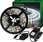 20FT White Lights, Dimmable 6000K, 360 Leds, Rope Strip Lights for under Cabinet
