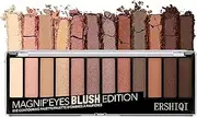 AU12 Colors Matte Shimmer Eyeshadow Palette, Highly Pigmented Eye Shadow Colorful Pearly Glitter Portable Eye Pallet, Waterproof Long Lasting Makeup Palette Cosmetic Neutral