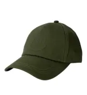 Moncler Hat Baseball Cap Olive Green Size M Medium Raised Logo Adjustable Strap