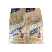 Lindt Lindor Assorted Chocolate Truffles 21.2 Ounce, 5 Assorted Flavors 2-PACK