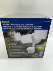 NEW Koda Motion Activated LED Security Floodlight 3000 Lumens LED Lights 5000K