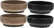 Gadpiparty 1set Non Slip Furniture Cups Multi Function Chair Wheel Stoppers for Floor Protection Easy Installation Durable Design for Bar Stools Kitchen Chairs and More 4pcs