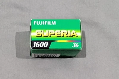 Fujifilm Superia 1600 35mm Color Film, 36 Exposures, 08/2018