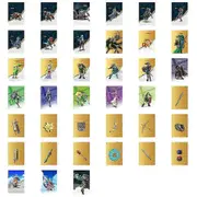 39Pcs/Set The Legend of Zelda NFC Amiibo Cards Tears of the Kingdom Amiibo Card