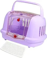 yuksok Dog Kennel Pet Travel Carrier Breathable Pet Supplies Lightweight Portable Dog Carrier for Cat Kitten Dog Indoor Outdoor, Purple