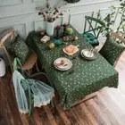 Christmas Print Tablecloth Evening Party Rectangle Dining Table Cloth Cover Home