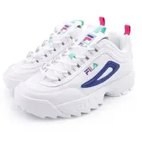 在飛比找蝦皮購物優惠-FILA DISRUPTOR 2 PREMIUM 白藍紅綠 