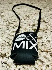 NEW Coca Cola Collectible Koozie Necklace, 20" Neck Drop Strap, Coca Cola & Mix