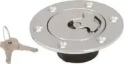 Harddrive Flushmount Vented Chrome Gas Cap Harley Heritage Springer 97-03