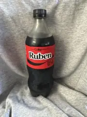 Share a Coke with Ruben 2025 Personalized Gift Coca~Cola Bottle 20oz Zero