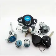 VMDWAQ Fit for Toyota 2006 for Camry ACV40 OE69005-06400 Door Lock Cylinder Ignition Lock Switch Full Car Lock Cylinder
