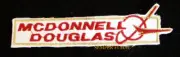 MCDONNELL DOUGLAS AIRCRAFT COMPANY HAT PATCH LONG BEACH CA PIN UP PILOT CREW