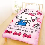 享夢城堡 四季暖被150X200CM-HELLO KITTY 小時光-粉.白