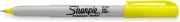Sharpie Permanent Markers, Ultra Fine Point Supersonic Yellow - 12 Count