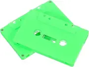 Generic 2pcs Retro Cassette Tape Storage Box Multifunctional Empty Audio Holder for Blank Tapes and Items Vintage Organizer for Home Bookshelves and Desks